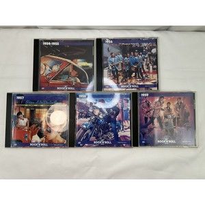 Lot Of 5 THE Rock N' Roll Era Time Life‎ CD's  1954-1959 Vintage